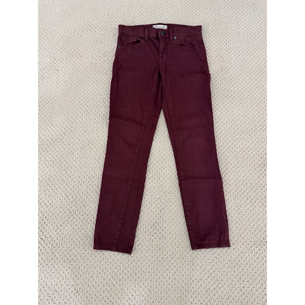 madewell women ankle pants size 25